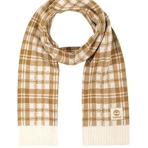Timberland Plaid Scarf. NWT